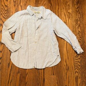 Lykke Wullf Blue Stripe Button-Down Shirt